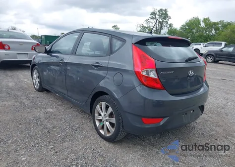 2012 Hyundai Accent Se z USA, uszkodzony, nr VIN KMHCU5AE3CU006411